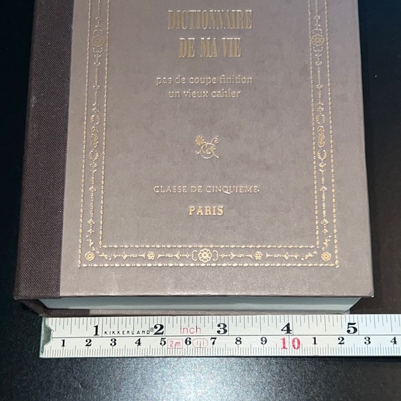 small, but thick unlined hardback, canvas spine “dictionary,”-592 pages-NWT - Picture 6 of 14